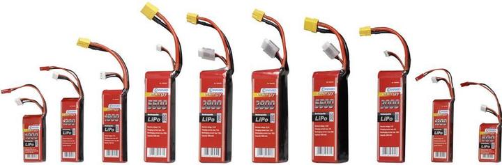 Produktbild Conrad energy Modellbau-Akkupack (LiPo) 7.4 (7.40 V, 1300 mAh)
