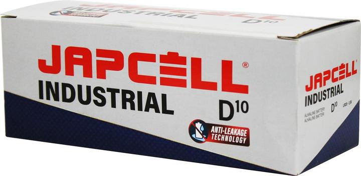 Actual product image Japcell D / LR20 Industrial (10 pcs., D)