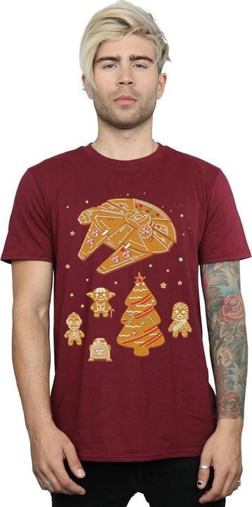 Actual product image Star Wars Mens Gingerbread Rebels T-Shirt (XL)