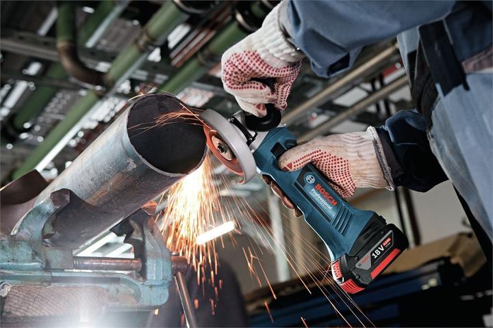 Actual product image Bosch Professional Gws 18-125 V-Li (125 mm)