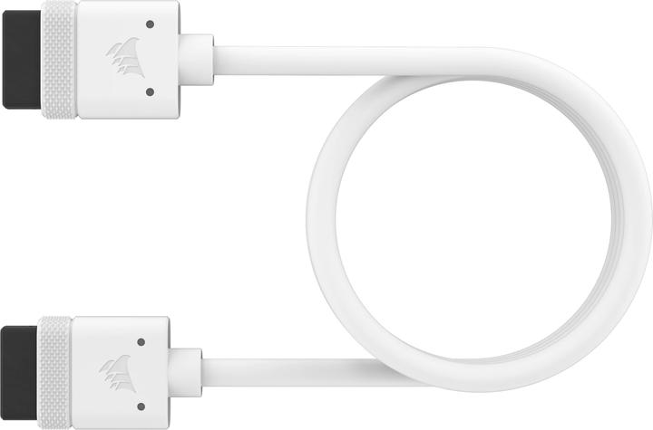 Corsair Câble iCUE LINK 600mm avec connecteurs droits, blanc