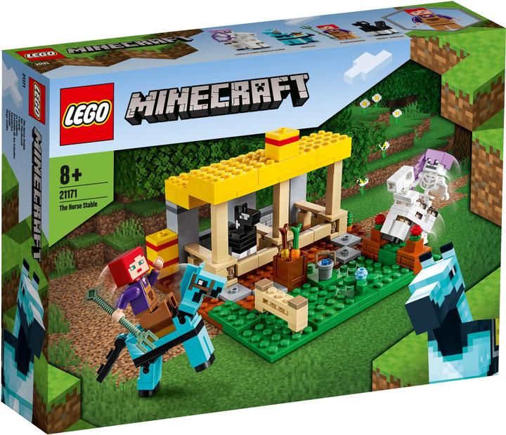 Produktbild LEGO Der Pferdestall (21171, LEGO Minecraft)