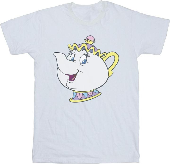 Disney Die Schöne und das Biest Mrs Potts Baumwolle Boyfriend TShirt