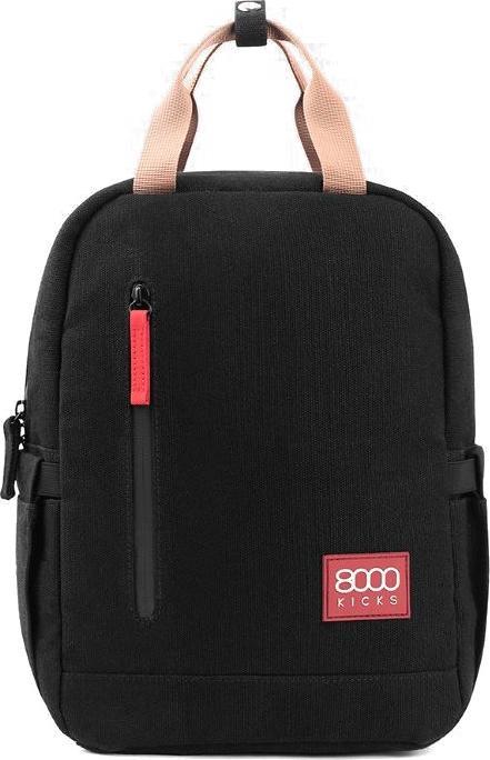 Produktbild 8000kicks Rucksack Schwarz klein (15 l)