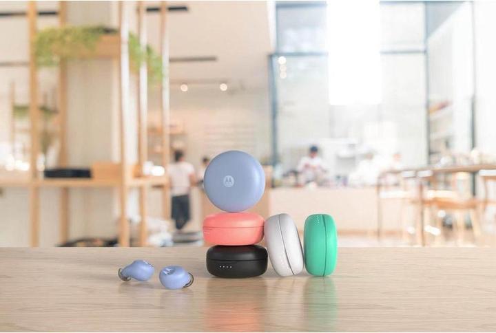 Produktbild Motorola True Wireless In-Ear-Kopfhörer Vervebuds 250 Schwarz (ANC, 6 h, Kabellos)