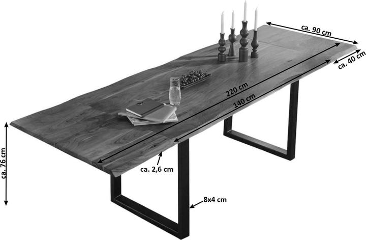Produktbild SAM Adina (140 x 90 x 76 cm)