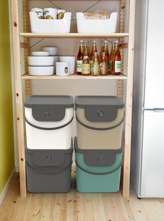 Image du produit Rotho Lot de 3 systèmes de recyclage (120 l)