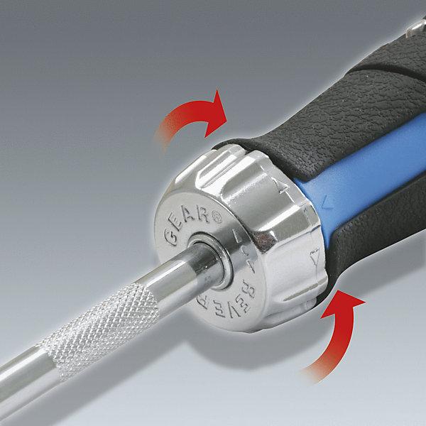 Actual product image KS Tools 1/4" Revolver Ratchet Bit Screwdriver (40 Nm)