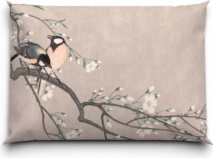 Actual product image Lotus Bettwaren Bettwäsche Bambus Birds spring (Pillowcase, 50 x 70 cm)