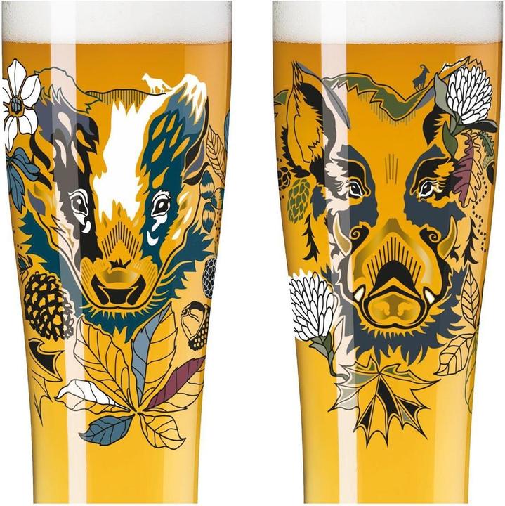 Produktbild Ritzenhoff 2-er-Set Weizenbierglas Brauchzeit (0.65 l, 2 x)