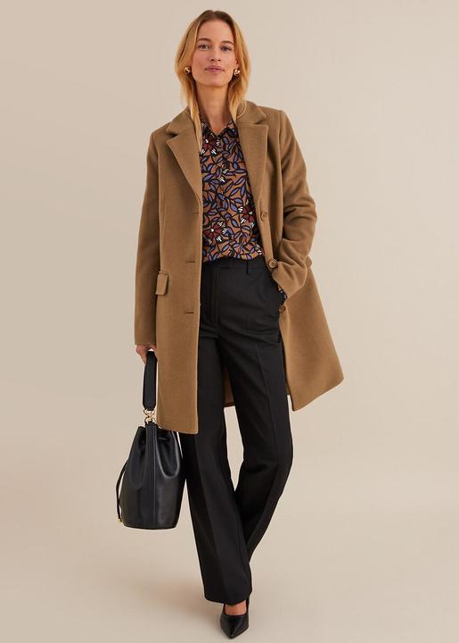 Actual product image Anne Weyburn Half-length coat with button fastening (50)