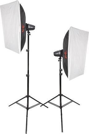 Image du produit Falcon Eyes Kit flash de studio SSK-2200D avec sacoche (200 W, Set)