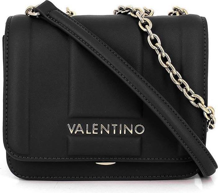 Valentino Brass Schultertasche - Schwarz