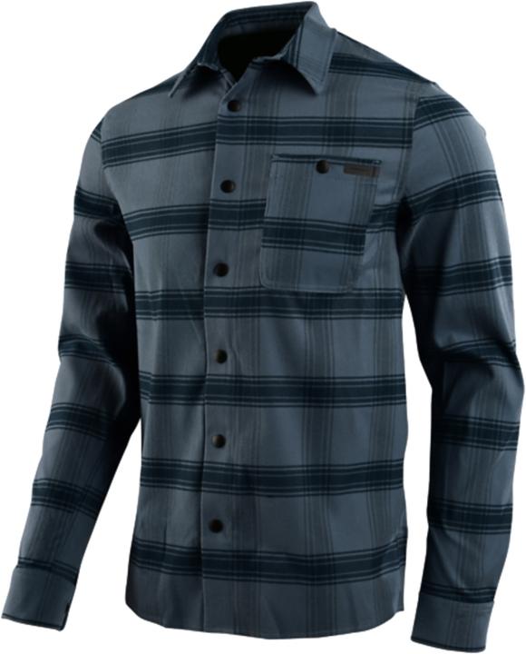 Image du produit Troy Lee Designs Grind Flannel, Stripe, blue mirage, S (S)