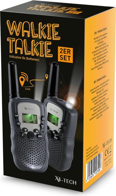 Produktbild X4 Tech 701952 PMR-Funkgerät 2er Set (3 km)