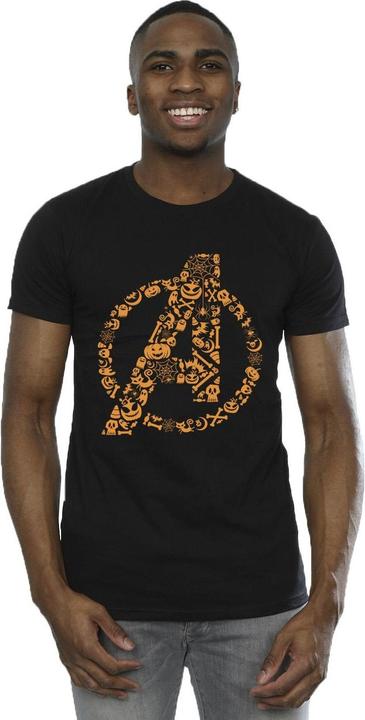 Actual product image Mens Avengers Halloween Logo T-Shirt (3XL)