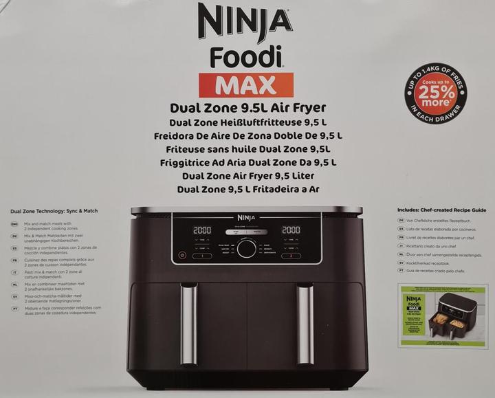 Productafbeelding Ninja AF400EU Foodi MAX Dubbele zone (EU-stekker)
