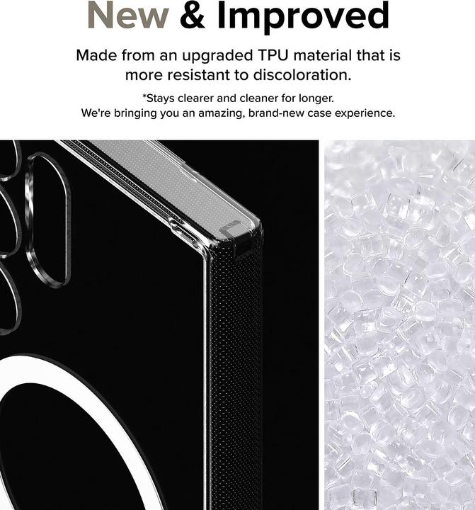 Actual product image Ringke Fusion Magnetic Magsafe Galaxy S24 Ultra Clear (Samsung Galaxy S24 Ultra)