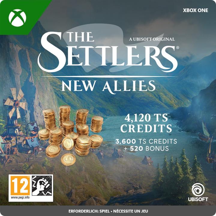 Produktbild Microsoft Xbox The Settlers New Allies Virtual Currency 4120 Credits Download Code