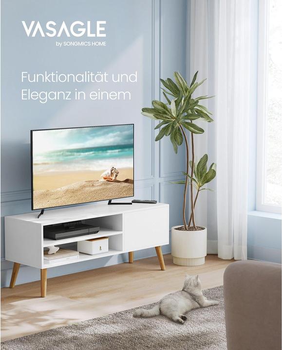 Immagine prodotto Vasagle Bianca (110 x 40 x 49 cm)
