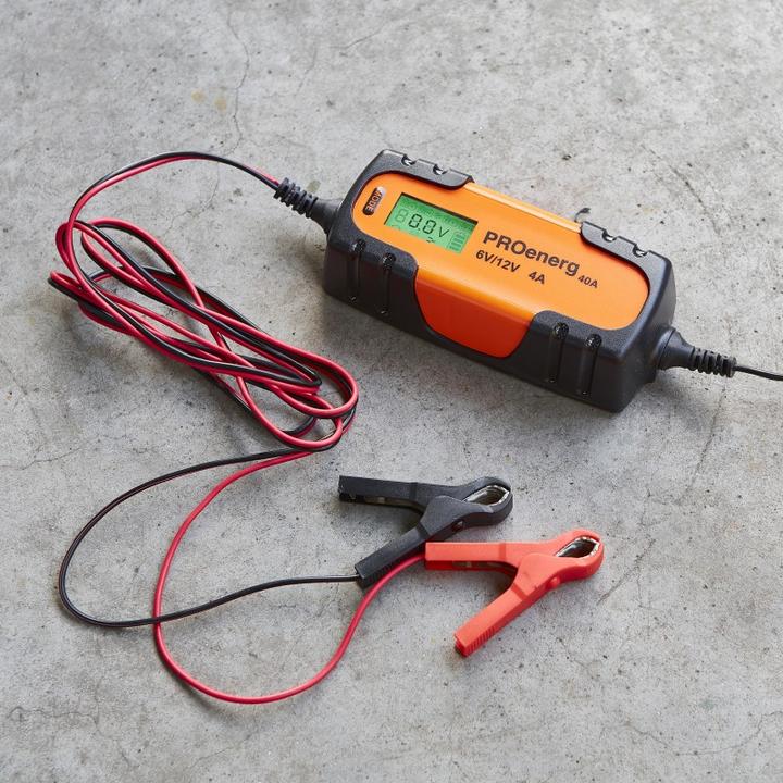 Actual product image ProEnerg Chargeur mainteneur de charge 6/12V 4A 40A