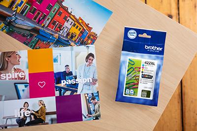 Produktbild Brother and Ink Cartridges Multipack Each cartridge prints up to 1500 page (M, BK, Y, C)