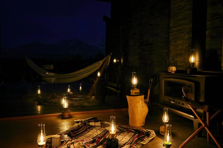 Actual product image MoriMori LED lantern with Bluetooth speaker