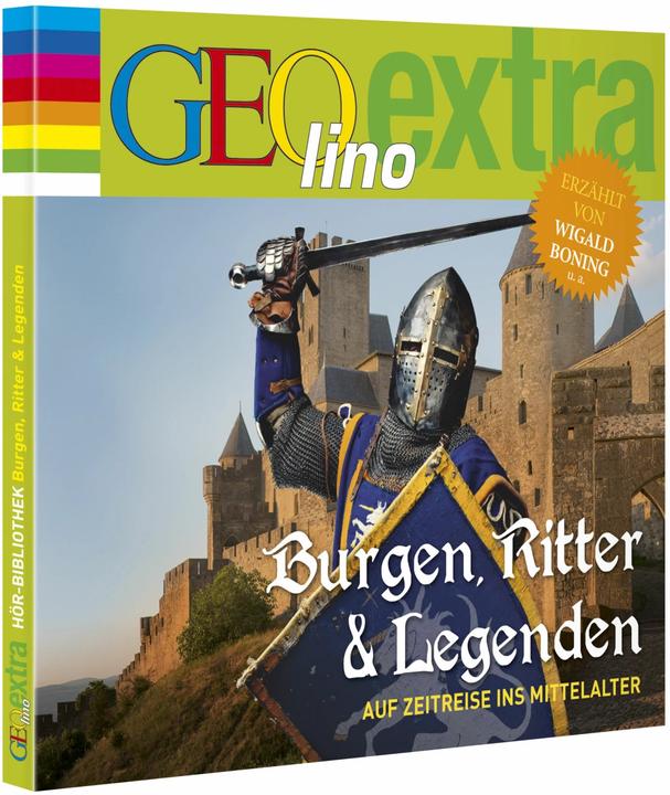 Image du produit Geolino Extra - Châteaux,Chevaliers Et Légendes (Martin Nusch, Wigald Boning, Allemand, Français)