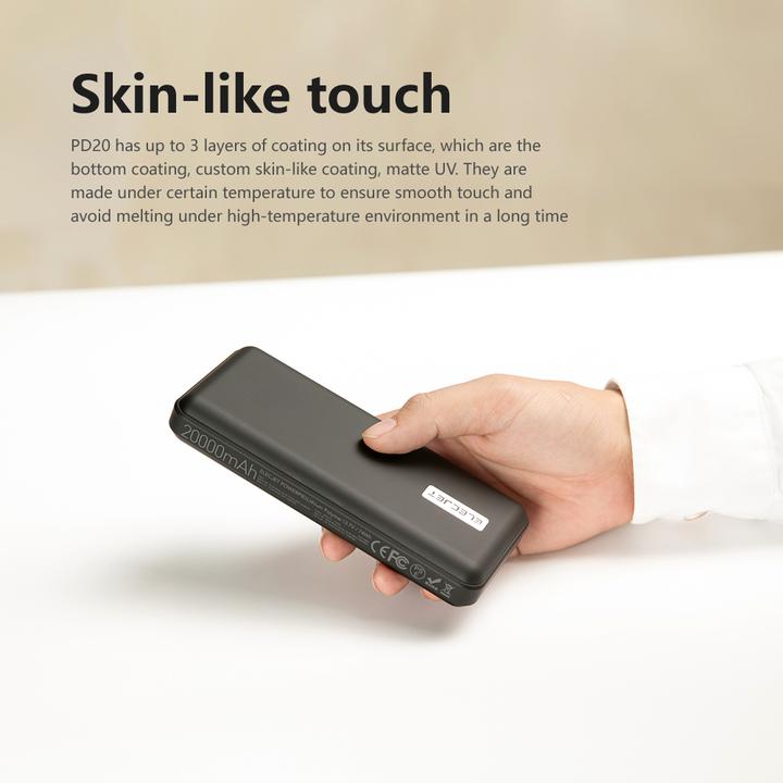 Image du produit Elecjet PowerPie P20 (20000 mAh, 45 W, 74 Wh)
