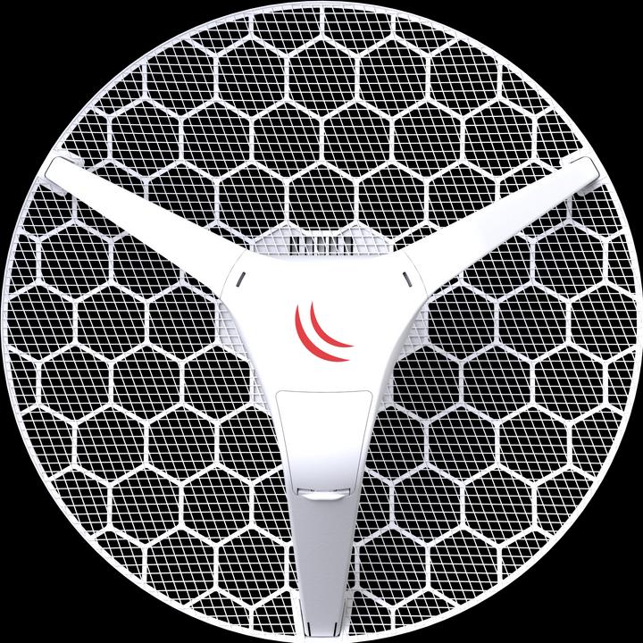 Produktbild MikroTik LHG 5, LHG 5 Dual Chain 5Ghz 802.11an 24.5dBi Integrated antenna, 600MHz COU, 64MB RAM,...
