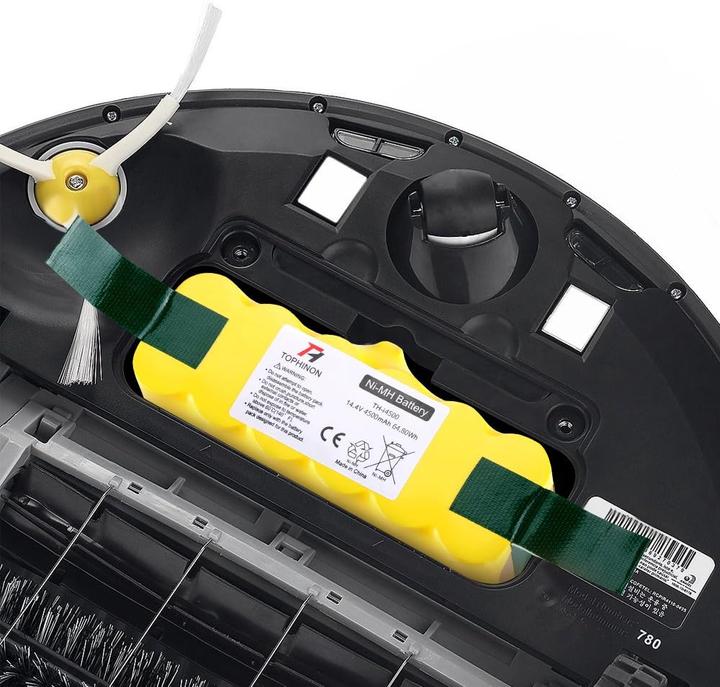 Actual product image HT TopHinon 14.4V 4500mAh NI-MH Battery for Roomba