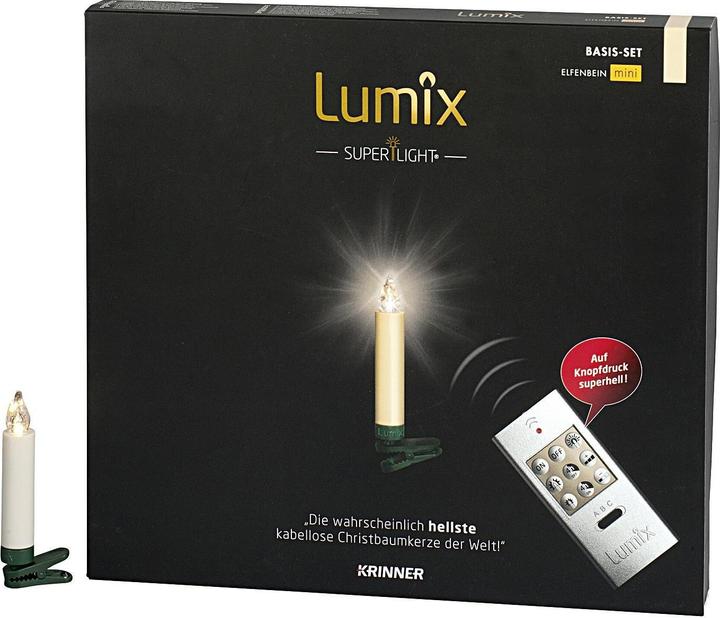 Actual product image Krinner LED Christmas tree candle Superlight Starter Set (12 x)