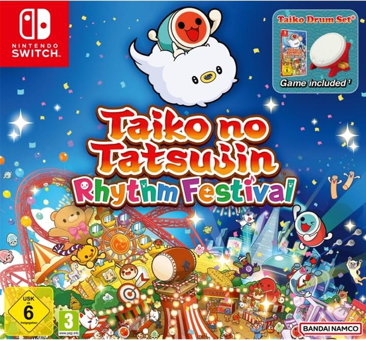 Bandai Namco Taiko No Tatsujin: Rhythm Festival (Switch, DE, IT, FR)