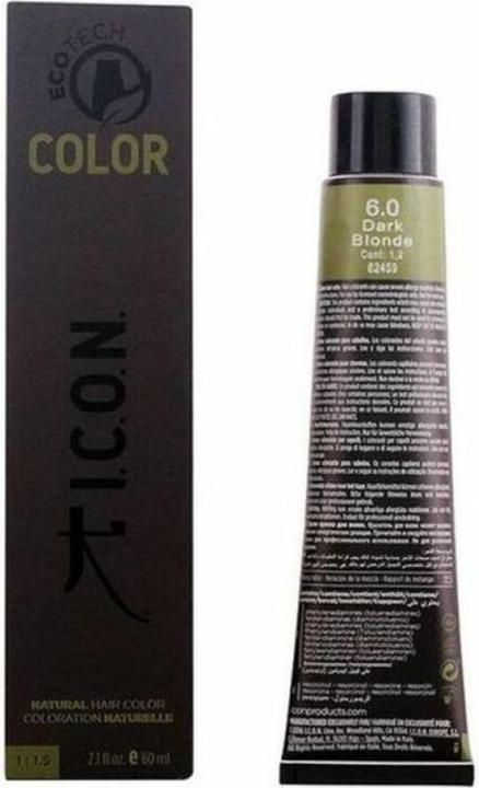 Actual product image I.C.O.N. ECOTECH COLOR natural colour #6.0 dark blonde 60 ml (6.0)