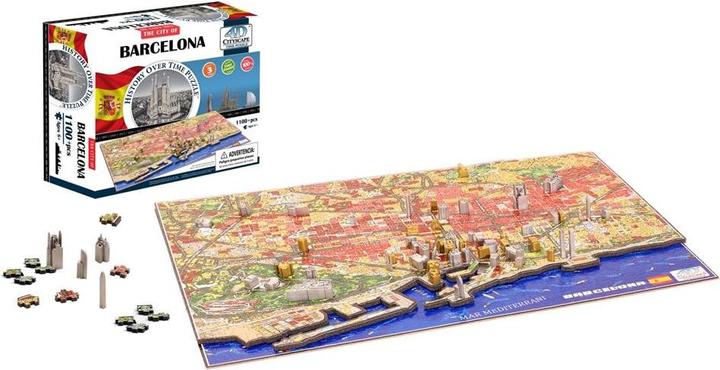 Produktbild 4D City Barcelona, Spain (1200 Teile)
