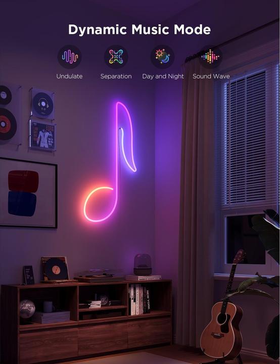 Actual product image Govee Neon strip light (RGBIC, 400 cm, Indoor)