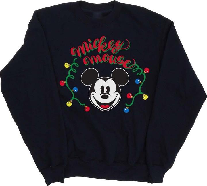 Image du produit Disney - Sweat MICKEY MOUSE CHRISTMAS LIGHT BULBS - Garçon (152, 158)