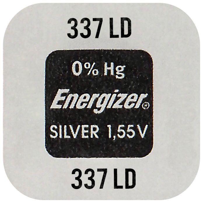 Actual product image Energizer 337 (SR416) - 10 Uhrenbatterien (10 pcs., SR416, 8.30 mAh)