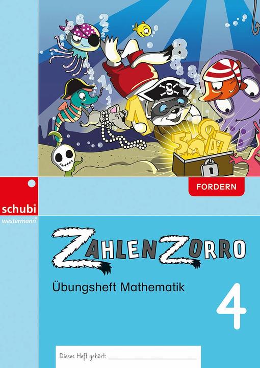 Produktbild Zahlenzorro Übungsheft Mathematik (Deutsch, 2023)