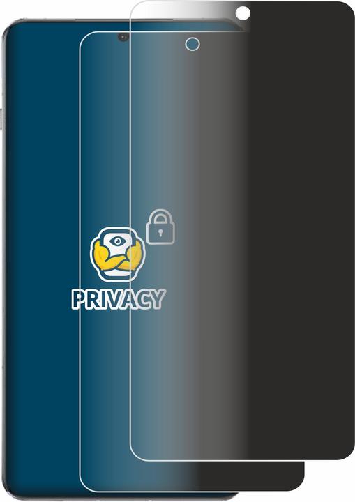 Productafbeelding BROTECT Anti-spionnetje privacyfolie Beschermfolie tegen blauw licht (2 Stuk, OnePlus 13)
