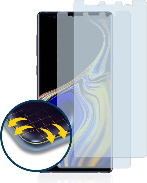 Actual product image BROTECT Full-Cover Protector Matte (2 Piece, Samsung Galaxy Note 9)