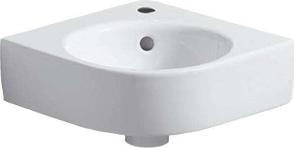 Immagine prodotto Geberit Keramag Renova Nr.1 Comprimo Nuovo lavamano ad angolo, 32 cm, 276132 (270 mm, 320 mm)