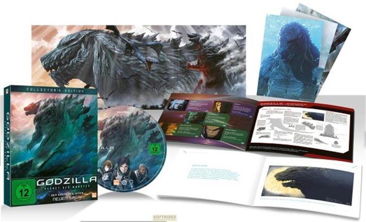 Immagine prodotto Godzilla: Il pianeta dei mostri - Edizione da collezione (DVD) (DVD, 2021, Tedesco, Giapponese)