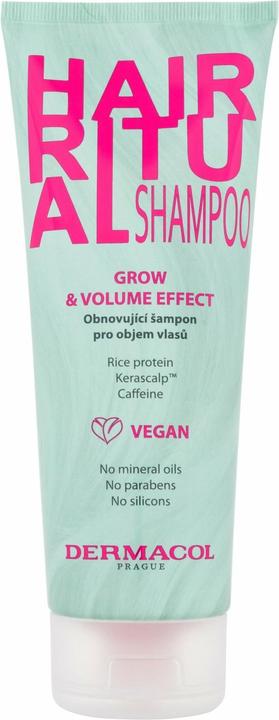 Dermacol Hair Ritual Grow & Volume Shampoo (250 ml, Flüssiges Shampoo)