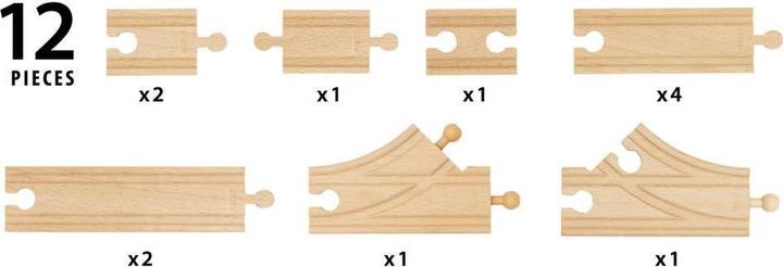 Produktbild Ravensburger BRIO World - Schienen Starter Sortiment B