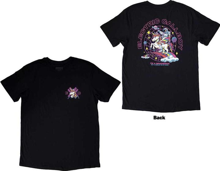 Produktbild Electric Callboy Spaceman Unicorn Back Print (XXL)