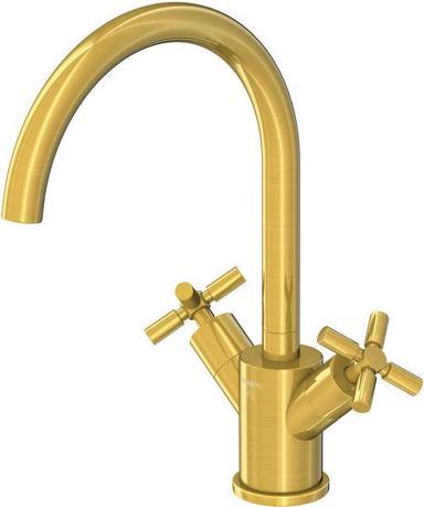 Produktbild Steinberg Serie 250 Waschtischarmatur, schwenkbar, Zweigriff, mit Ablaufgarnitur, Ausladung 155mm