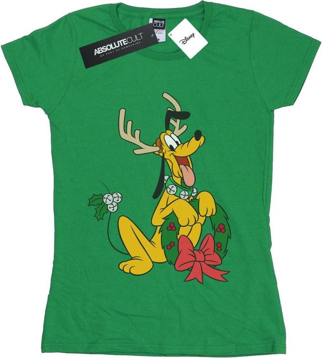 Disney Pluto Christmas Reindeer TShirt (S)