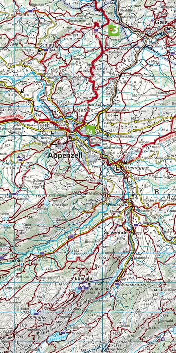 Produktbild St. Gallen-Appenzellerland 60000