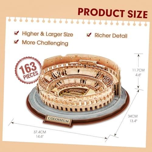 Image du produit Dante Puzzle 3D Rome Colisée 163el MC279H Cubique amusant (163 pièces)